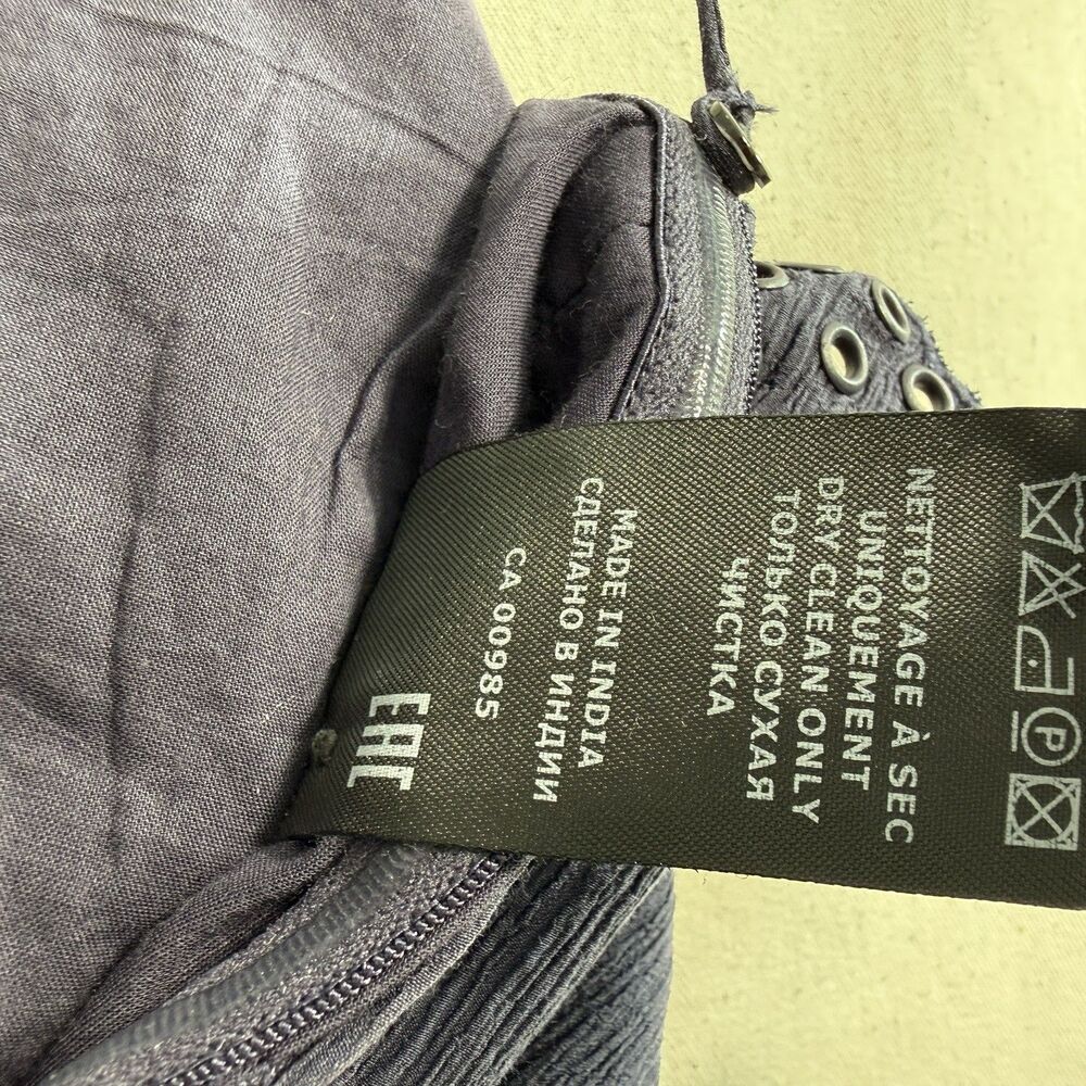 Isabel Marant Purple Silk Linece Tank Top Size EU 36 Approximately US Women’s 4 - Picture 8 of 10